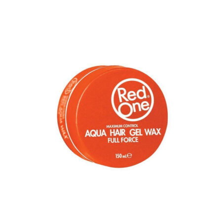 red-one-aqua-hair-gel-wax-orange-150ml