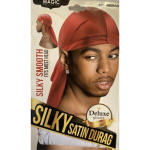 Silky Satin Durag - White Satin Bonnet