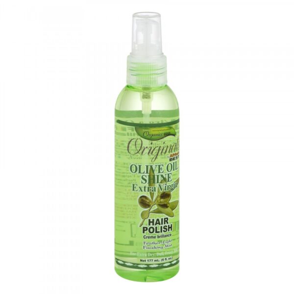 Africa's Best Olive Oil Shine Extra Virgin Hair Polish Spray 177 Ml
